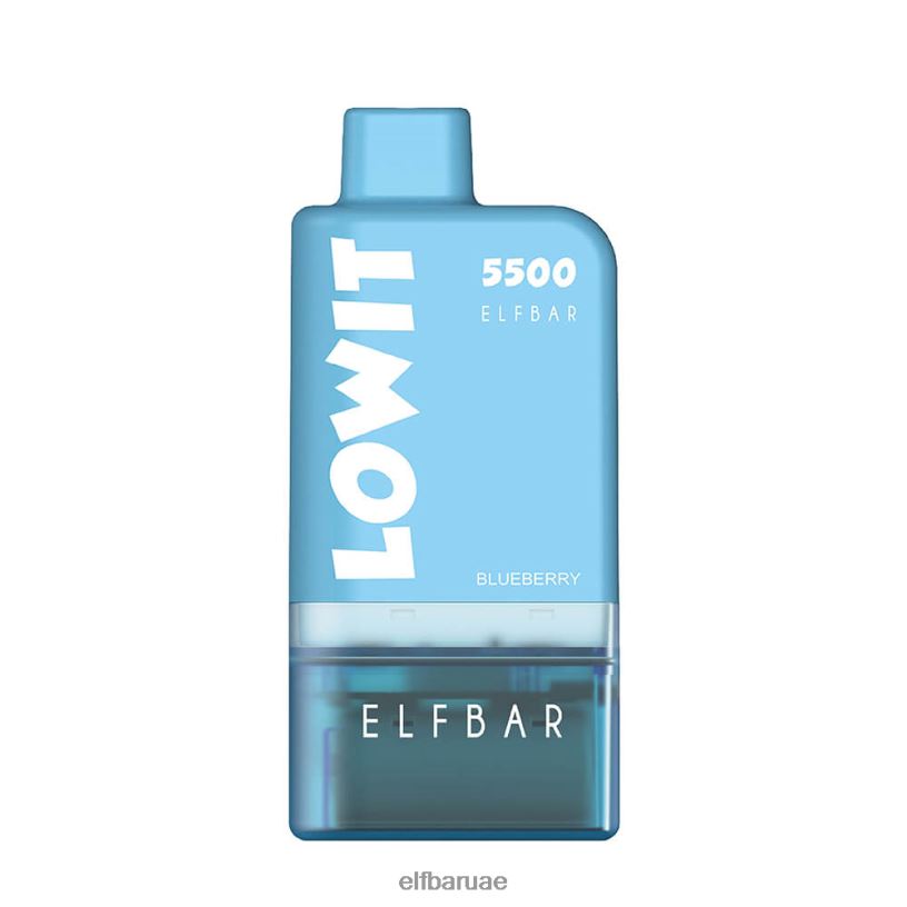 توت ازرق ELFBAR طقم جراب مملوء مسبقًا لويت 5500 2% نيك L0J8R126