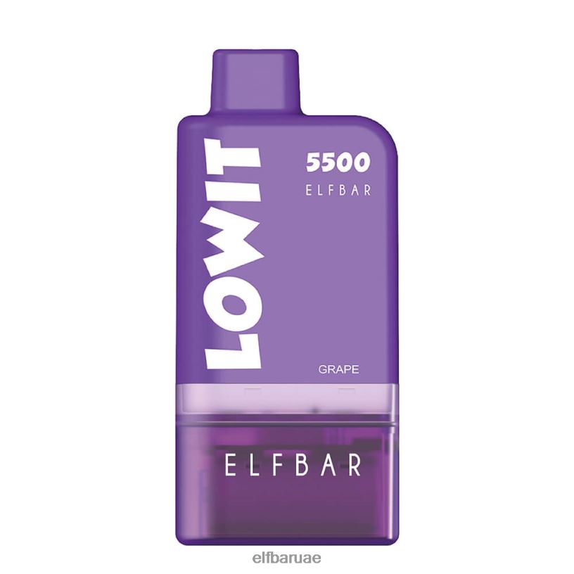 عنب ELFBAR طقم جراب مملوء مسبقًا لويت 5500 2% نيك L0J8R128