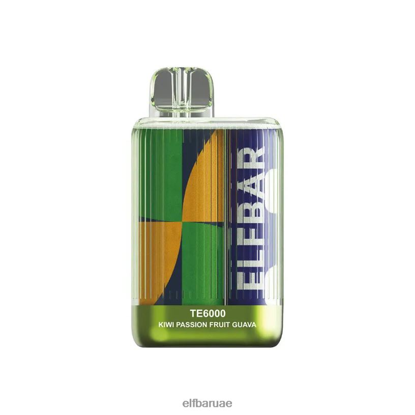 كيوي باشن فروت جوافة ELFBAR نفث vape te6000 المتاح L0J8R84